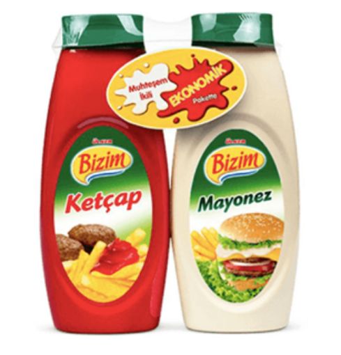 BİZİM KETÇAP+MAYONEZ 400+330 GR. ürün görseli