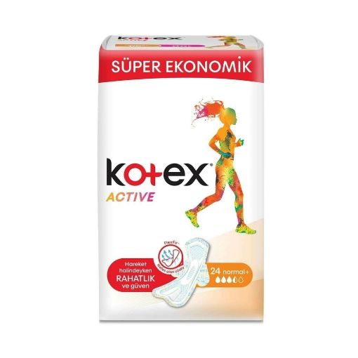 KOTEX ACTİVE QUADRO NORMAL 22'Lİ. ürün görseli