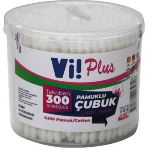 Vİİ PLUS KULAK ÇUBUĞU 300'LÜ. ürün görseli