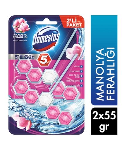 DOMESTOS WC BLOK 5X2 MANOLYA. ürün görseli