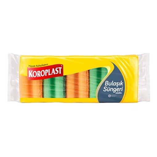 KOROPLAST SÜNGER OLUKLU 5'Lİ. ürün görseli