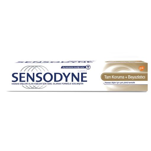 SENSODYNE 75 ML TAM KORUMA BEYAZLATICI. ürün görseli