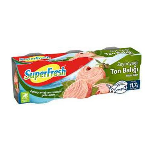 SÜPERFRESH Z.YAĞLI TON BALIK 3X75 GR. ürün görseli