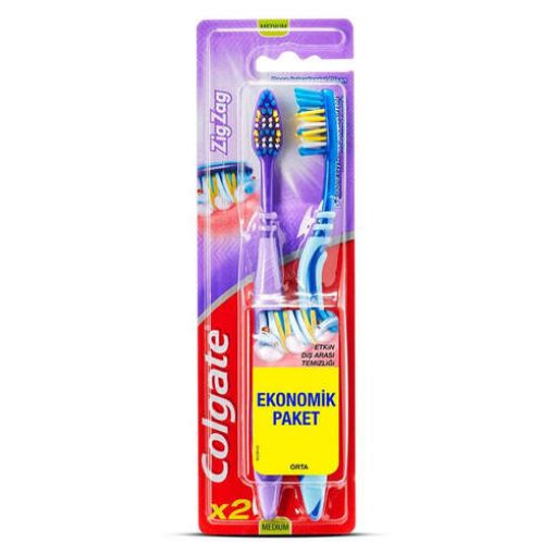 COLGATE DİŞ FIR. ZİG ZAG 1+1. ürün görseli