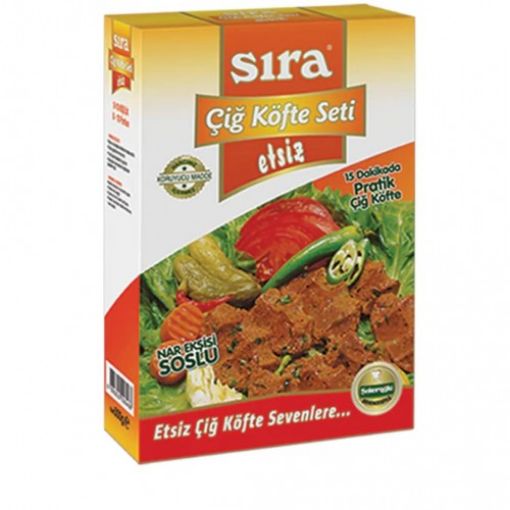 SIRA ÇİĞ KÖFTE SETİ ETSİZ 500 GR. ürün görseli