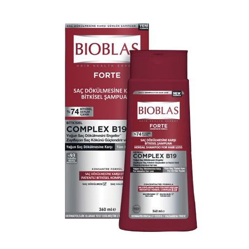 BIOBLAS FORTE ŞAMPUAN 360 ML. ürün görseli