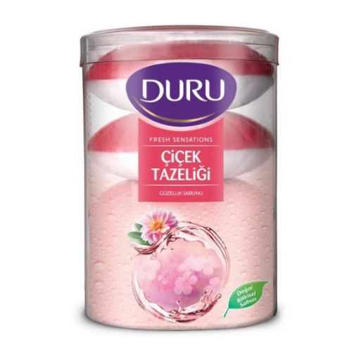 DURU SAB.FRESH EL 4X110 GR FLORAL-FLOWER. ürün görseli