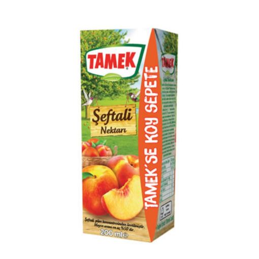 TAMEK 200 ML ŞEFTALİ NEKTARI. ürün görseli