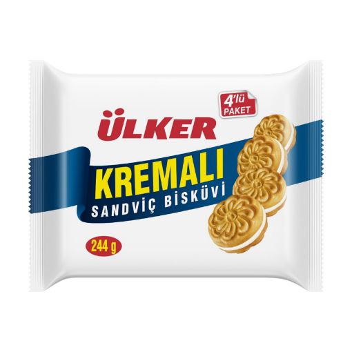 ÜLKER KREMALI 244 GR 4 LÜ. ürün görseli