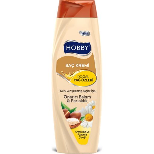 HOBBY SAÇ KREMİ 600 ML ARGAN-PAPATYA. ürün görseli