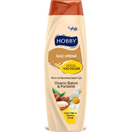 HOBBY SAÇ KREMİ 600 ML ARGAN-PAPATYA. ürün görseli