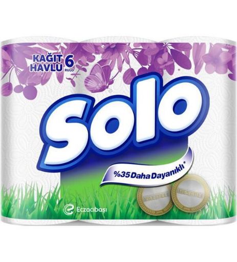 SOLO HAVLU 8'Lİ BAMBU. ürün görseli