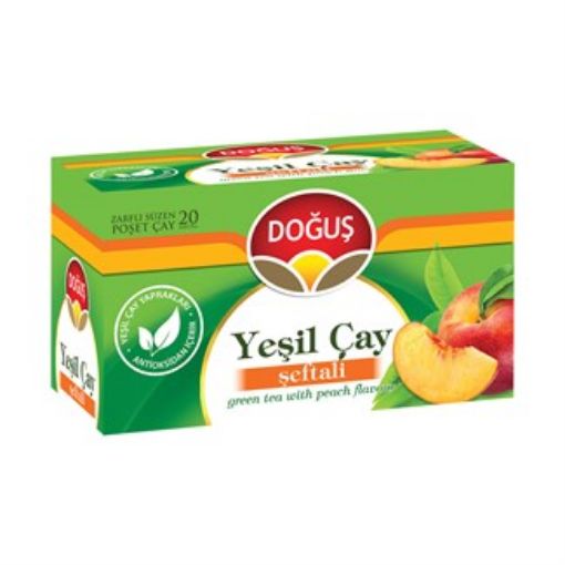 DOĞUŞ 20'Lİ 35 GR YEŞİL ÇAY ŞEFTALİ. ürün görseli