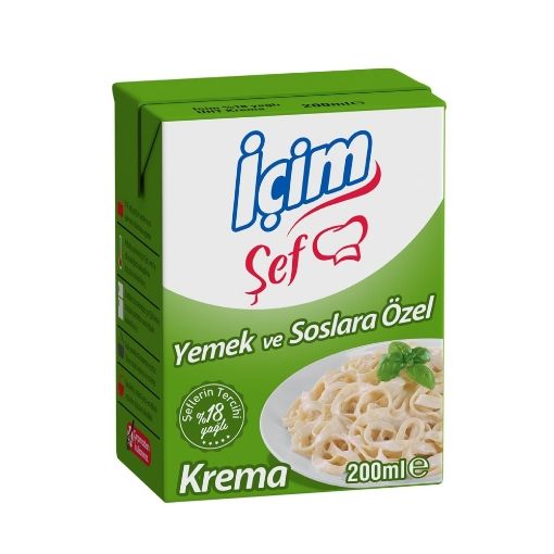 İÇİM ŞEF YEMEK VE SOS KREMASI 200 ML. ürün görseli