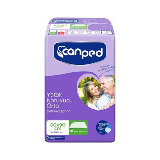 CANPED YATAK KORUYUCU ÖRTÜ 60X90 10'LU. ürün görseli