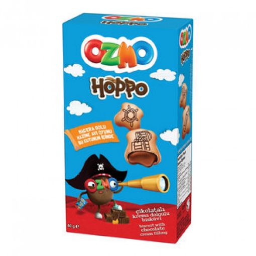 ŞÖLEN OZMO HOPPO 40 GR SÜTLÜ DOLGULU BİSKÜVİ. ürün görseli