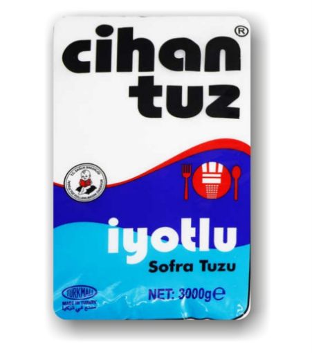 CİHAN İYOTLU SOFRA TUZU 3000 GR. ürün görseli