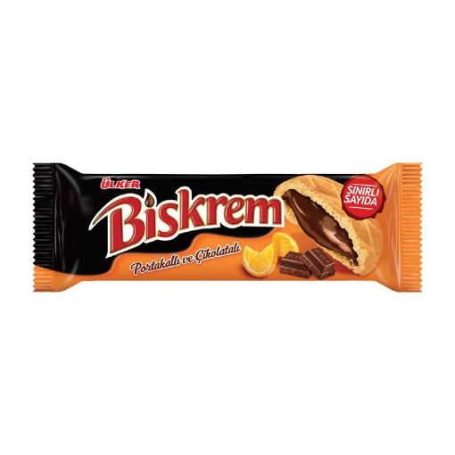 ÜLKER BİSKREM PORTAKALLI 90 GR. ürün görseli