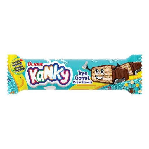 ÜLKER KANKY SÜTLÜ MUZLU TREN GOFRET. ürün görseli