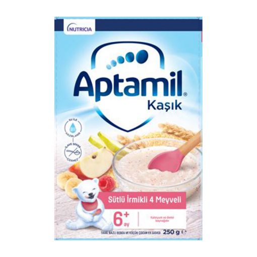 APTAMİL SÜTLÜ IRMIKLI 4 MEYVELİ 250 GR. ürün görseli