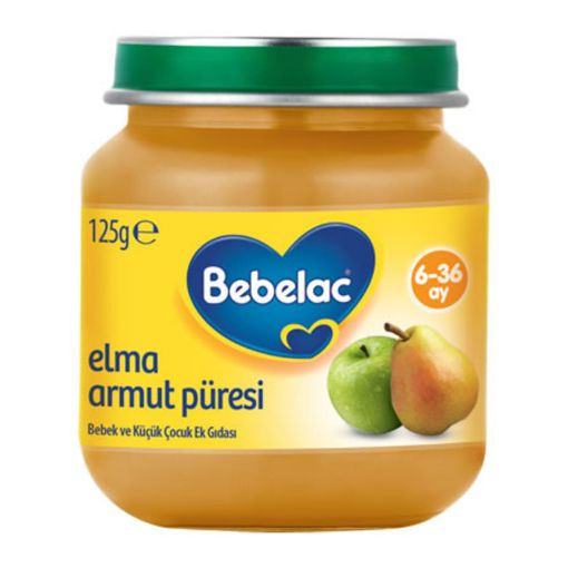 BEBELAC 125 GR ELMA  ARMUT. ürün görseli