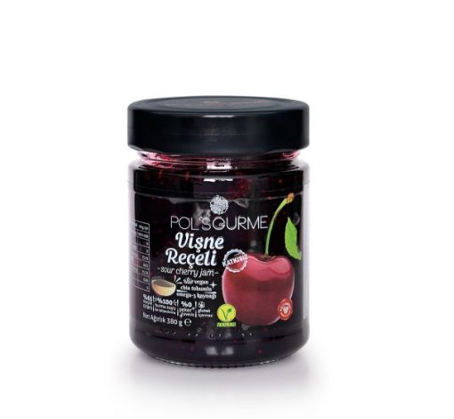 POL'S GURME VİŞNE REÇELİ 360 GR. ürün görseli