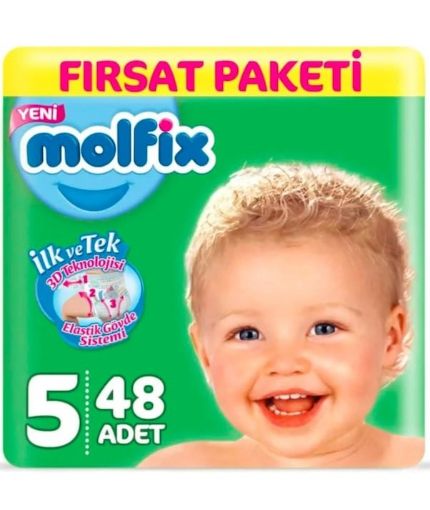 MOLFİX Ç.BEZİ FIRSAT NO:5 JUNİOR 11-18 KG 48'Lİ. ürün görseli