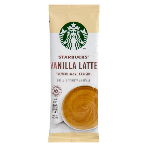 STARBUCKS VANILLA LATTE 21,5GR. ürün görseli