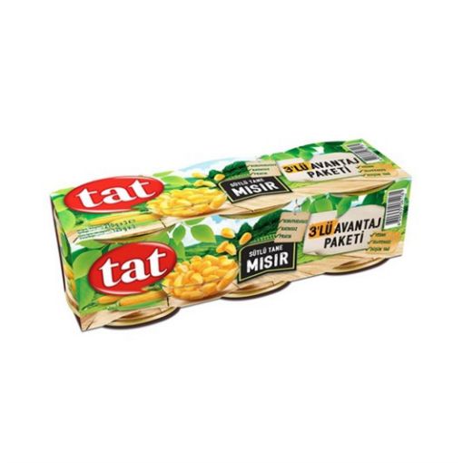 TAT MISIR KONS. 3X210 GR. ürün görseli