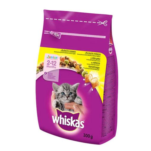 WHISKAS TAVUKLU YAVRU KEDİ 300 GR KURU. ürün görseli