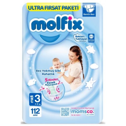 MOLFİX Ç.BEZİ ULTRA FIRSAT MİDİ 108'Lİ. ürün görseli