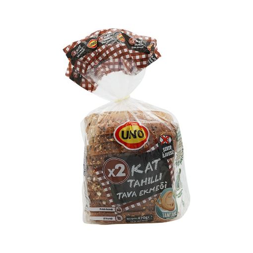 UNO 2 KAT TAHILLI TAVA EKMEĞİ 470 GR. ürün görseli