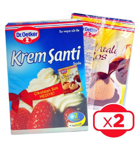 DR.OETKER KREM ŞANTİ 75*2+ÇİK.SOS HEDİYELİ. ürün görseli