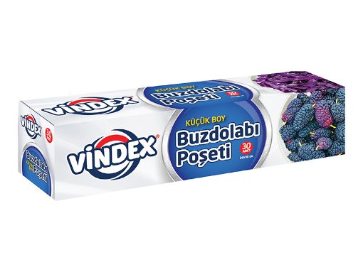 VİNDEX BUZDOLABI POŞETİ KÜÇÜK BOY 30'LU. ürün görseli