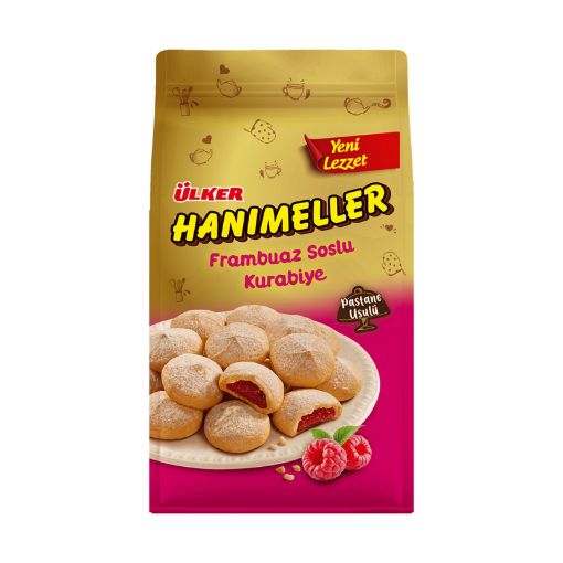 ÜLKER HANIMELLER FRAMBUAZ SOSLU 150 GR. ürün görseli