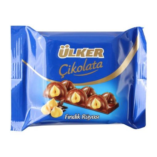 ÜLKER ÇİKOLATA FINDIK RÜYASI 75 GR KARE. ürün görseli