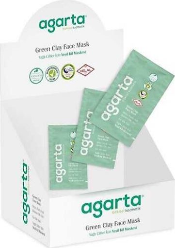 AGARTA DOĞAL YEŞİL KİL YÜZ MASKESİ 10 ML. ürün görseli