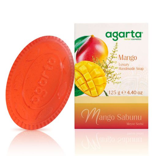 AGARTA DOĞAL MANGO CİLT SABUNU 125 GR. ürün görseli