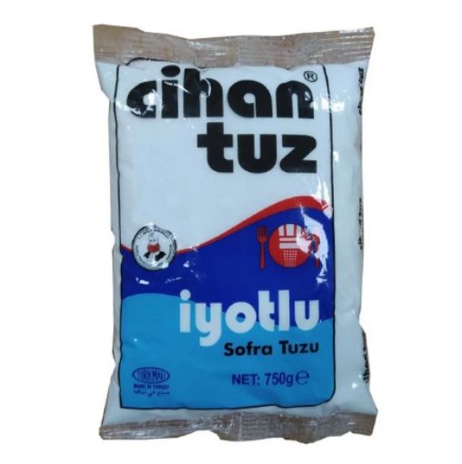 CİHAN İYOTLU SOFRA  TUZU 750 GR. ürün görseli