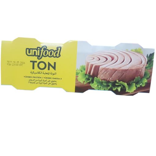 UNİFOOD TON BALIĞI 3X80 GR. ürün görseli