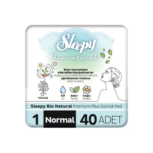 SLEEPY BIO GÜNLÜK PED S.NORMAL 40'LI. ürün görseli