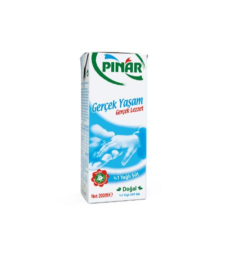 PINAR %1 YAĞLI SÜT 200 ML. ürün görseli