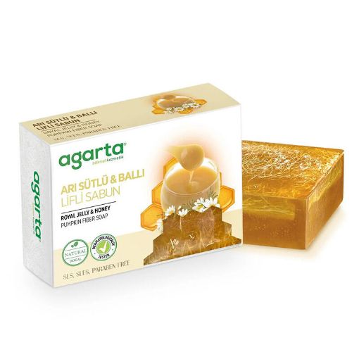 AGARTA DOĞAL ARI SÜTLÜ-BALLI-KABAK LİFLİ SAB150 GR. ürün görseli