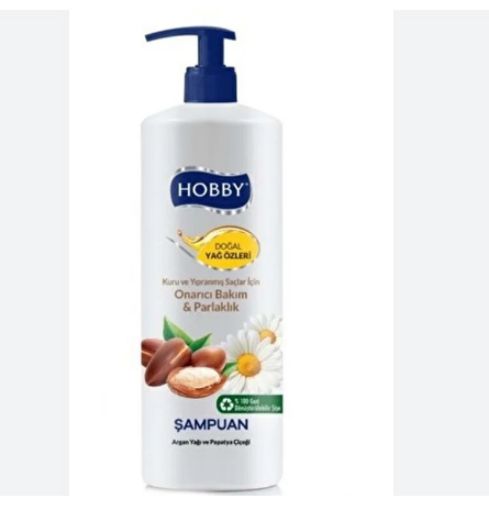 HOBBY ŞAMPUAN 1000 ML ARGAN&PAPATYA. ürün görseli