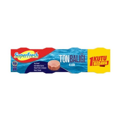 SÜPERFRESH 4X75 GR TON BALIĞI KLASİK. ürün görseli