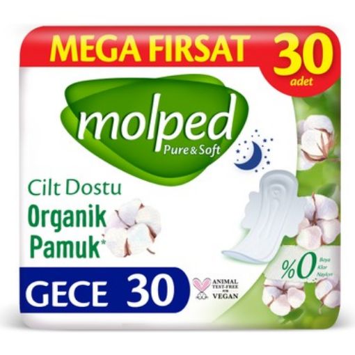 MOLPED PURE&SOFT GECE 30 LU MEGA. ürün görseli