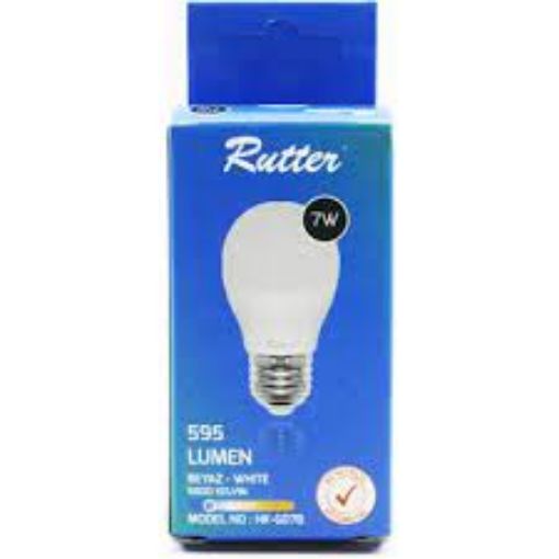 RUTTER 1090 LED AMPÜL 7W E27 BEYAZ. ürün görseli