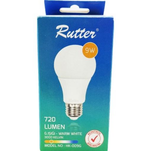 RUTTER 1010 LED AMPÜL 9W E27 BEYAZ. ürün görseli