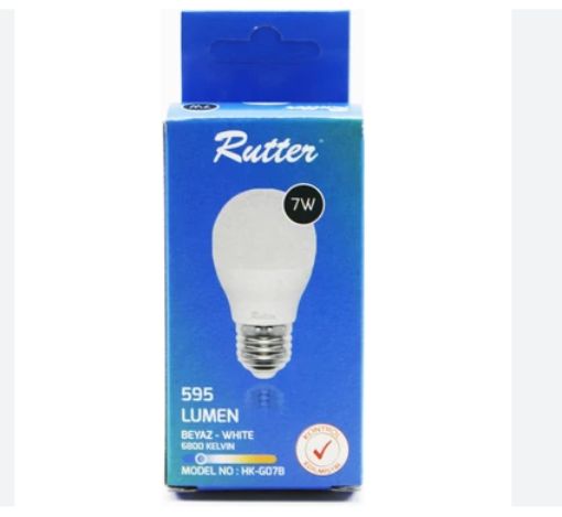 RUTTER 1091 LED AMPÜL 7W E27 GÜN IŞIĞI. ürün görseli