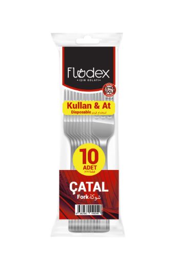 FLODEX ÇATAL 10'LU. ürün görseli